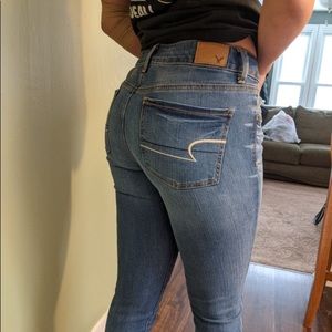 American Eagle | super stretch long size 8